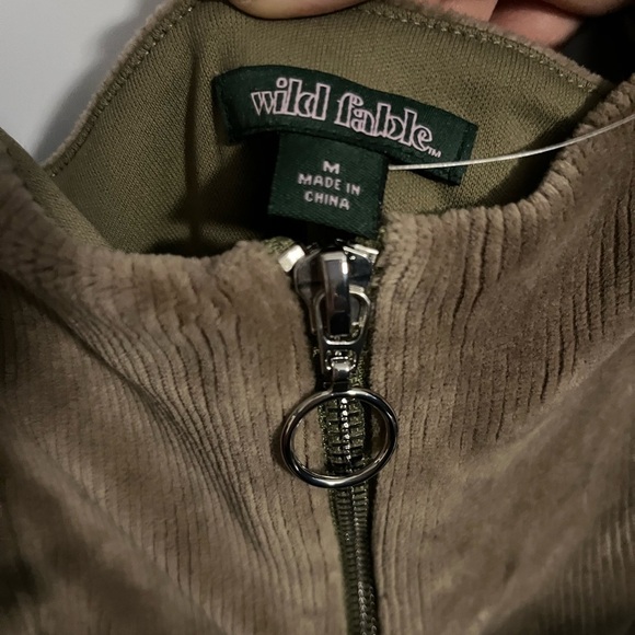 wild fable Velvet Overall Zipper Dress - Picture 4 of 4